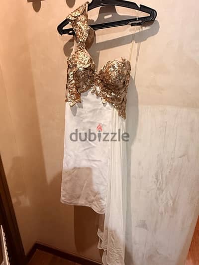 soirée short dress size xs