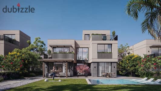 Townhouse in a prime location, fully finished, for sale on the longest repayment plan