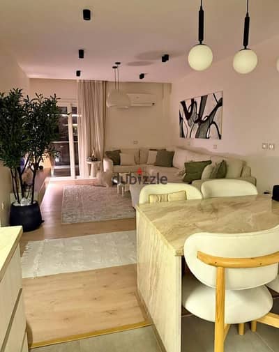 Apartment for sale in Dreamland Compound, prime location with landscape view. Ready to move, 6th of October