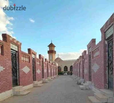 مقبره للبيع مساحه 22 متر  في مقابر طريق الفيوم مدخل 5