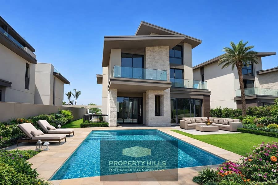 5 Bedrooms 352 sq.M Townhouse for sale 5,850,000 EGP in El Khamayel Compound, Sheikh Zayed