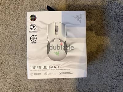 Razer Viper Ultimate (White) – Wireless Gaming Mouse + Charging Dock