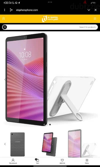 تاب لينوفوموديلLenovo tab one model:TB305XUبحالةالزيرو معه كل مشتملات