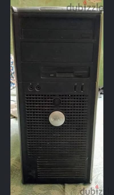 كيسة Dell OptiPlex Tower Core 2 Duo رام 2 جيجا هارد 80 جيجا