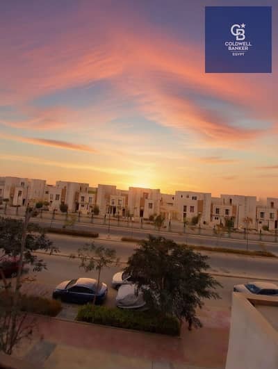 Invest or live in the New Capital - Apartment for sale, fully finished and ready to move , with an open view on villas- in Al-Maqsad