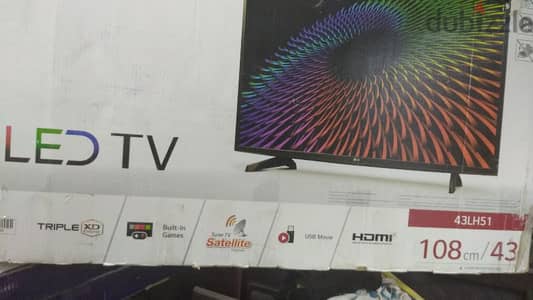 للبيع شاشه ال جى 43 بوصه بالريسفر الداخلى بحاله ممتازه