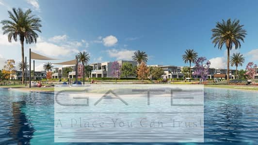Resale at a Special Price with Remaining Installments Ground floor apartment with garden, 2 bed in Garden Lakes – Hyde Park October Eastern Expansions