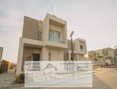 Resale: Standalone villa, TYPE X1, in Badya Palm Hills. Building area 365 sq m, land area 550 sq m, handover 2027