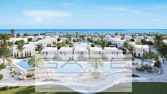 Villa for sale (resale) with a direct panoramic sea view in D-Bay, North Coast – fully open view + 5 master bedrooms