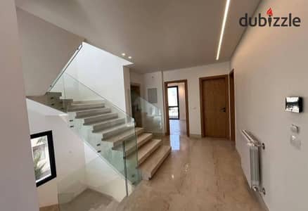 Twin House for ready to move for Sale – Prime Location Next to Al Jazira Club and Palm Hills in Sheikh Zayed, Tawny Hyde Park Compound