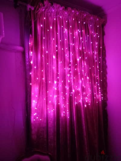 ستاير أضواء led lighting curtains