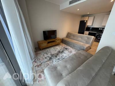 studio 59m for rent with furniture in zed west elsheikh zayed first used