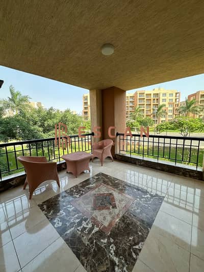 Apartment 210L for sale in Madinaty B8, fully finished to a high standard, garden view