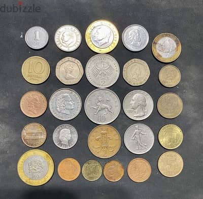 عملات تذكاريه نادرة جداً مصريه وأوروبية قديمة Currency  Coins