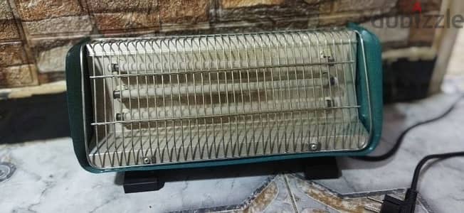 مدفأه هالوجين 3 شمعه شركه نور  ( التوصيل في محطة مترو دار السلام )
