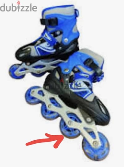 عجل خاص بحذاء التزلج. Roller skate shoes. Only wheels