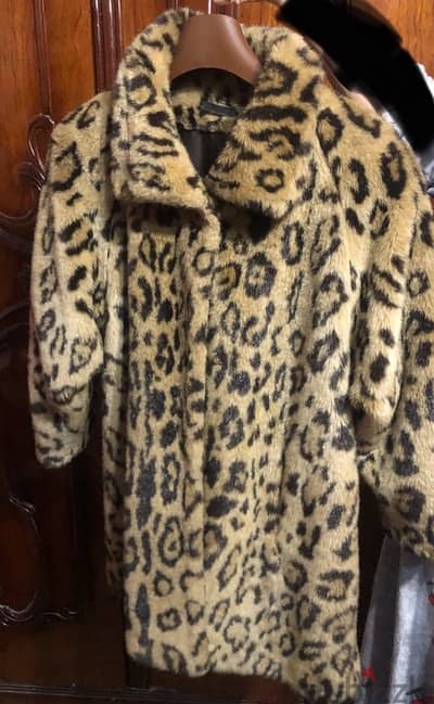 Authentic mink fur coat
