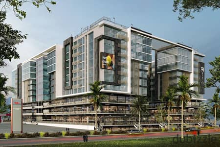 محل للبيع تجاري في 9INTH HUB Mall بسعر لقطه واطول علي المحور المركزي مباشرة ومحطه المونوريل قريب من ميدان الحصري October Al-Hosari Square