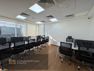 Finished Office at Trivium Square for Rent -New Cairo