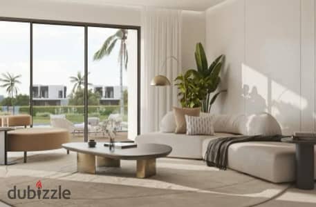 Fully finished  apartment 150 sqm with ACs for sale at a special price, overlooking landscaped areas, inside Nmq Compound, Sheikh Zayed