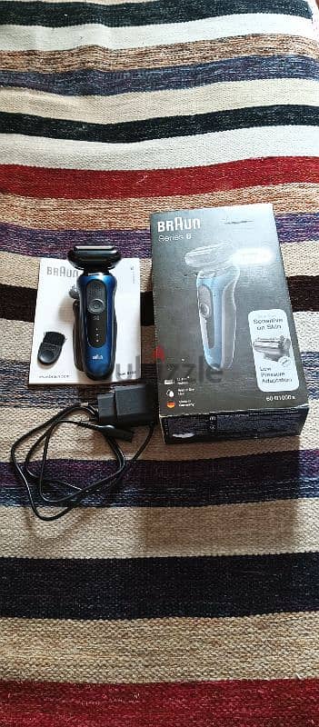 Braun series 6 مستعملة حالة ممتاذة براون مفيش فصال نهائي