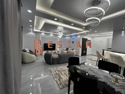 For those who love ground floor apartments with gardens, a furnished ground floor apartment with a garden is available for rent in Madinaty B11. Ultra