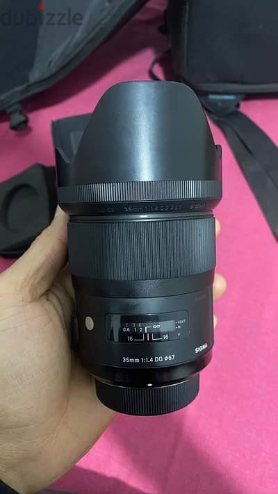 Lens 35 sigma art for Nikon
