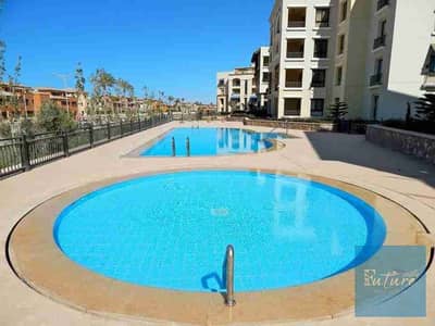 For sale Chalet in Marassi Catania, 2nd floor, pool direct, 3 bedrooms + nanny room, 3 million EGP below market price