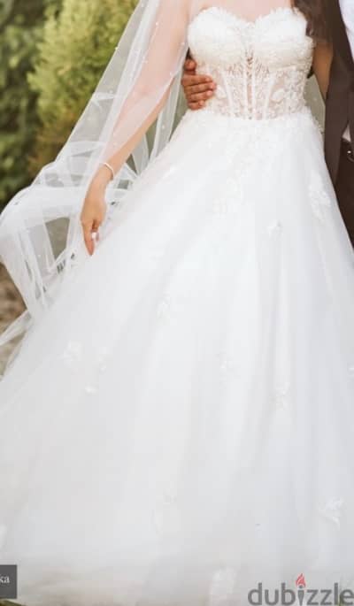 wedding dress from the weeding shop