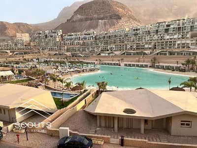 شاليه مساحة 105م 3 غرف متشطب بالكامل فيو علي البحر في قرية المونت جلاله في العين السخنة بجوار تلال السخنة و بورتو السخنة - ilmonte galala