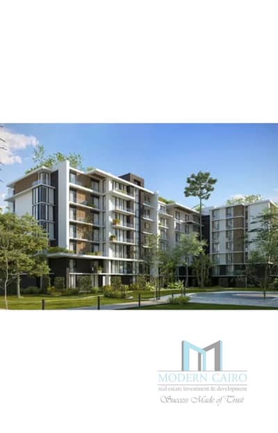 Own a 153 sqm apartment and pay only 50% upfront, then install the remaining 50% with quarterly payments of EGP 97,000.
