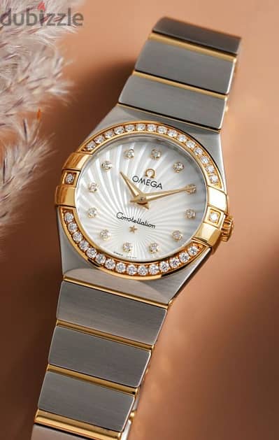 Lady omega constellation two tone  Size 27mm
