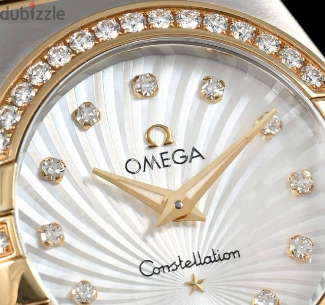 Lady omega constellation two tone  Size 27mm 5