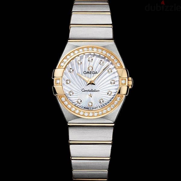 Lady omega constellation two tone  Size 27mm 9