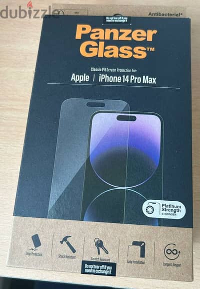 PanzerGlass Screen Protector iPhone 14 Pro Max