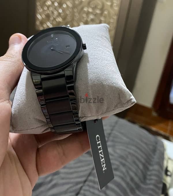New Citizen watch black ech drive technology 3