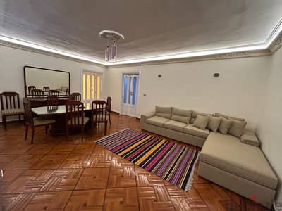 شقه مفروشه للايجار من المالك  فى عمارات ضباط مصطفى كامل