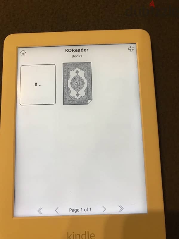 jailbroken kindle with koreader 3