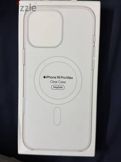 Apple original clear case-16 pro max