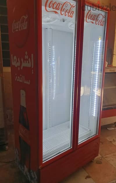 ثلاجه بابين متر وعشره حديثه  شحن شركه زيرووو جديده