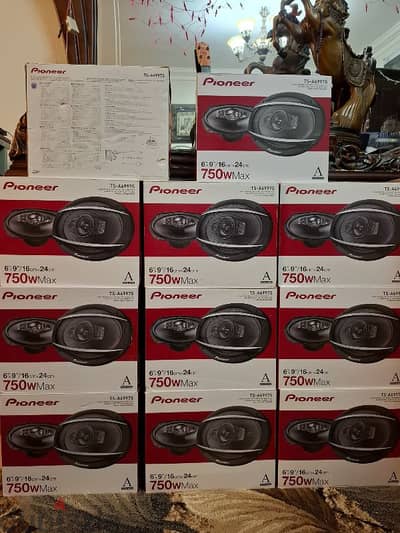 طقم سماعات بيونير أصلي TS-A6997S  750 WAT 150 RMS