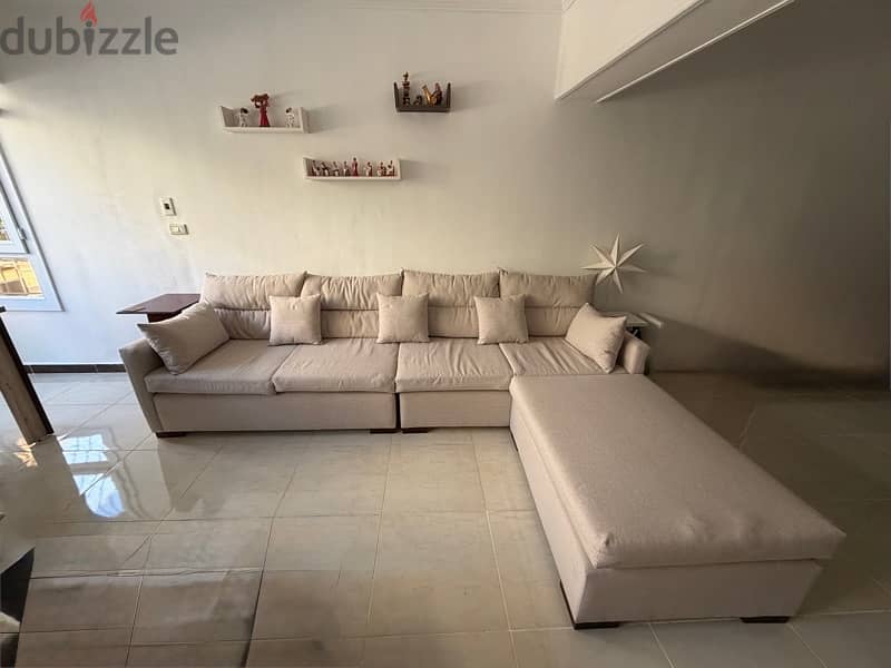 L shape Sofa 1