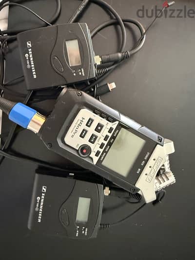 Sennheiser ew 100 G3 Mic + Zoom H4n Pro