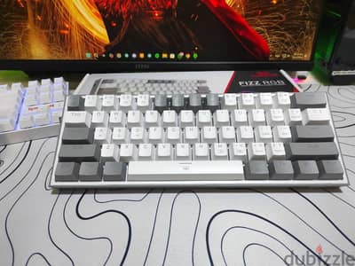 كيبورد ريد سويتش Redragon K617 Fizz red switch RGB