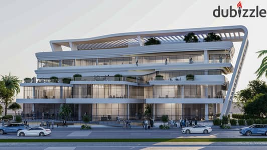 A medical clinic or administrative office next to Horus University, located between the main roads and opposite the city's most important neighborhood