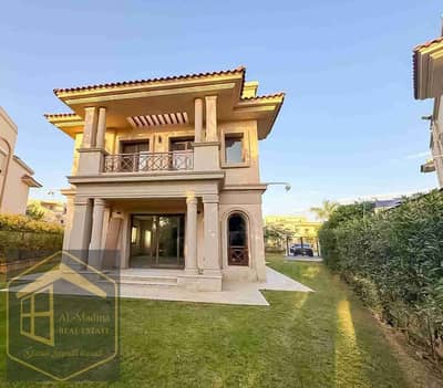 A unique opportunity to own a standalone villa in Madinaty, fully finished with special finishing, first residence