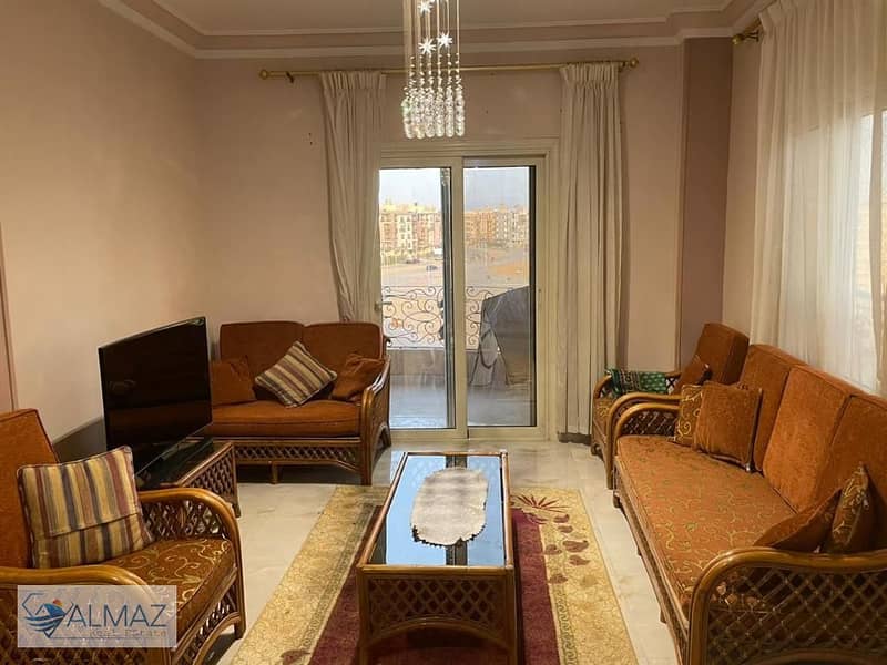 2 Bedrooms 140 sq.M Apartment for rent 22,000 EGP in El Lotus, 5th Settlement