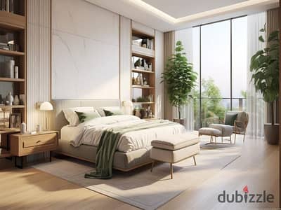 Serviced Apartment for Sale with 31 m² Garden – Fully Finished with AC's & Cash Discount in Sheikh Zayed