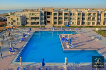 Ground floor chalet with garden for sale in Aroma Village, Ain Sokhna, at a special price