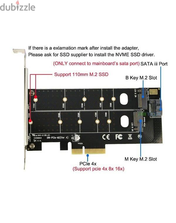 ,محول ssd m. 2 و ssd m. 2 sata 1